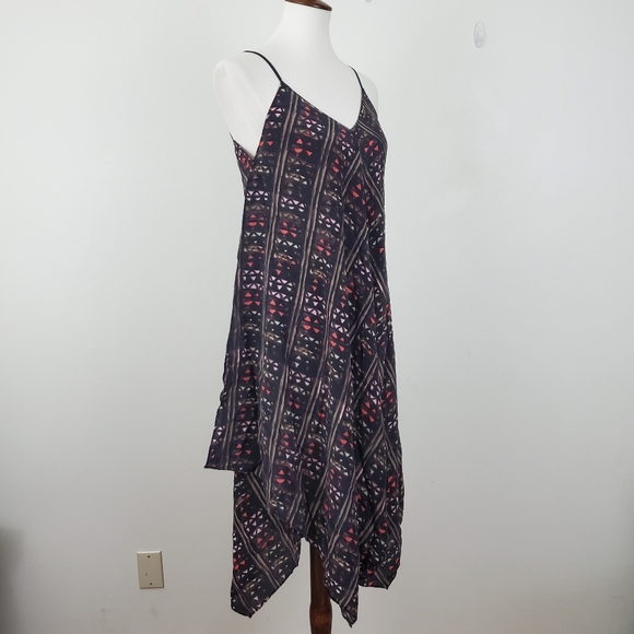 HD In Paris Estrella Silk Dress Anthro - Picture 8 of 16